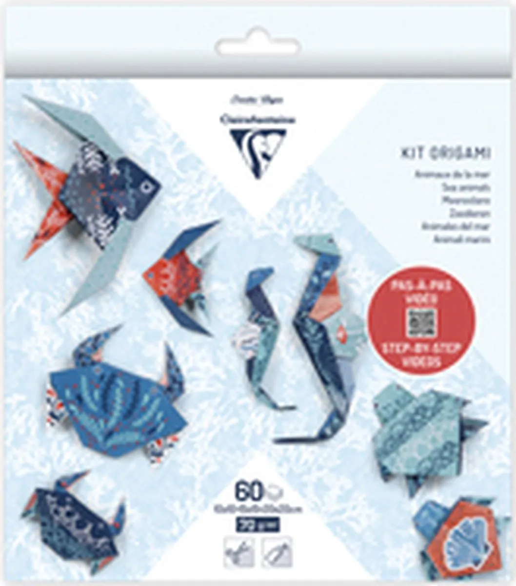 Clairefontaine Origami Papier Zeedieren