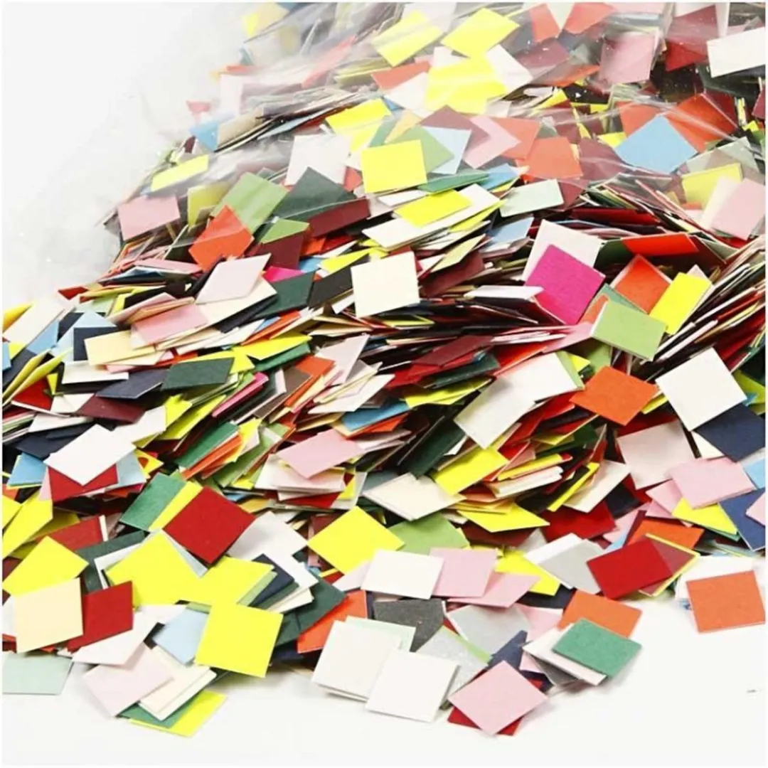 Creativ Company Karton Mozaïek 10x10mm - Multicolor