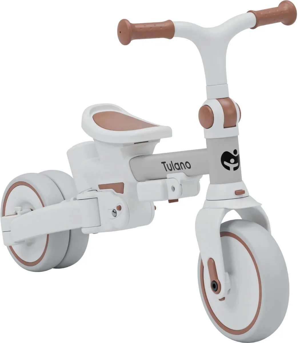 Tulano Noah 35 Driewielige Fiets 4-in-1 - Grijs - afbeelding 5 van 6