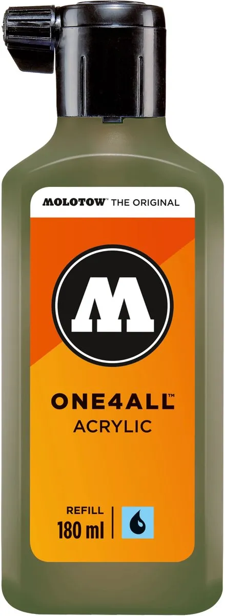 Molotow ONE4ALL Pastelgroen Amazonas Light Navulinkt 180ml