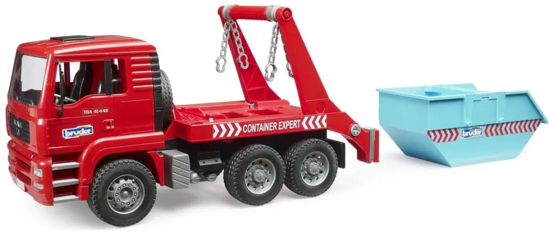Bruder MAN TGA Containerwagen 1:16 - Rouge
