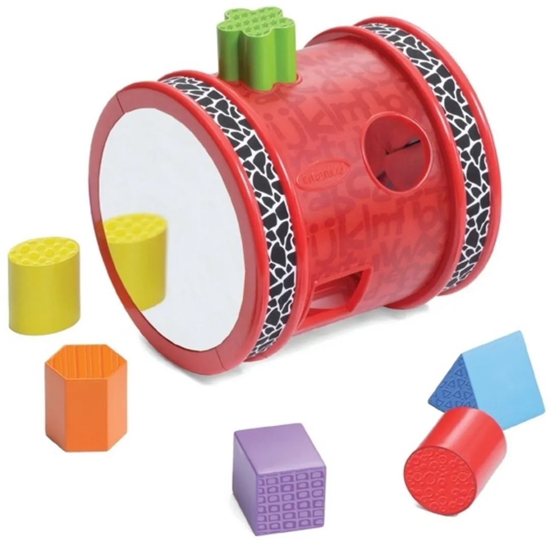 Infantino Vormenstoof Sort Peek & Rol