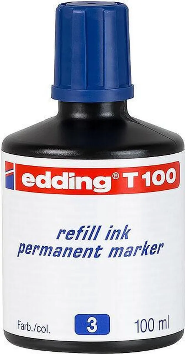edding T-100 Inktcartridge Blauw