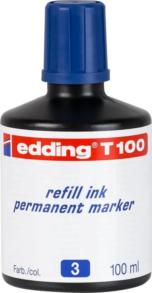 edding T-100 Inktcartridge Blauw
