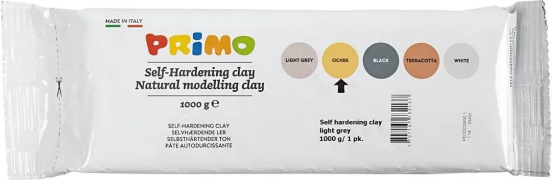 Creativ Company Zelfhardende Klei Curry 1000g - Oranje