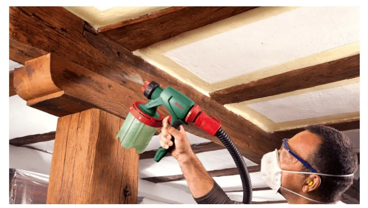 Bosch PFS 3000-2 Verfspuit 650W - Wit - afbeelding 6 van 6