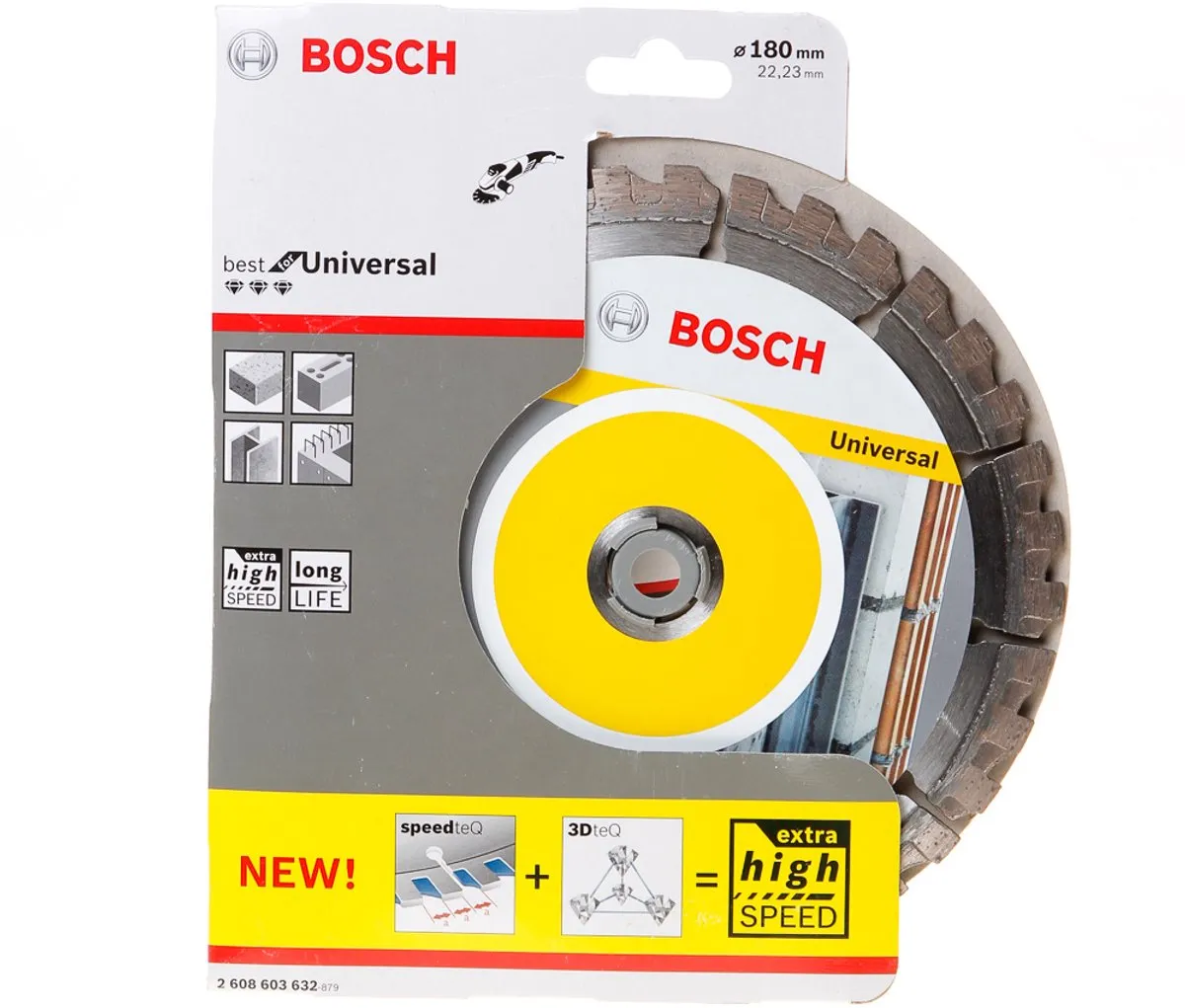 Bosch Diamantschijf Best Univer+Met 180mm - Hout - 22,23mm