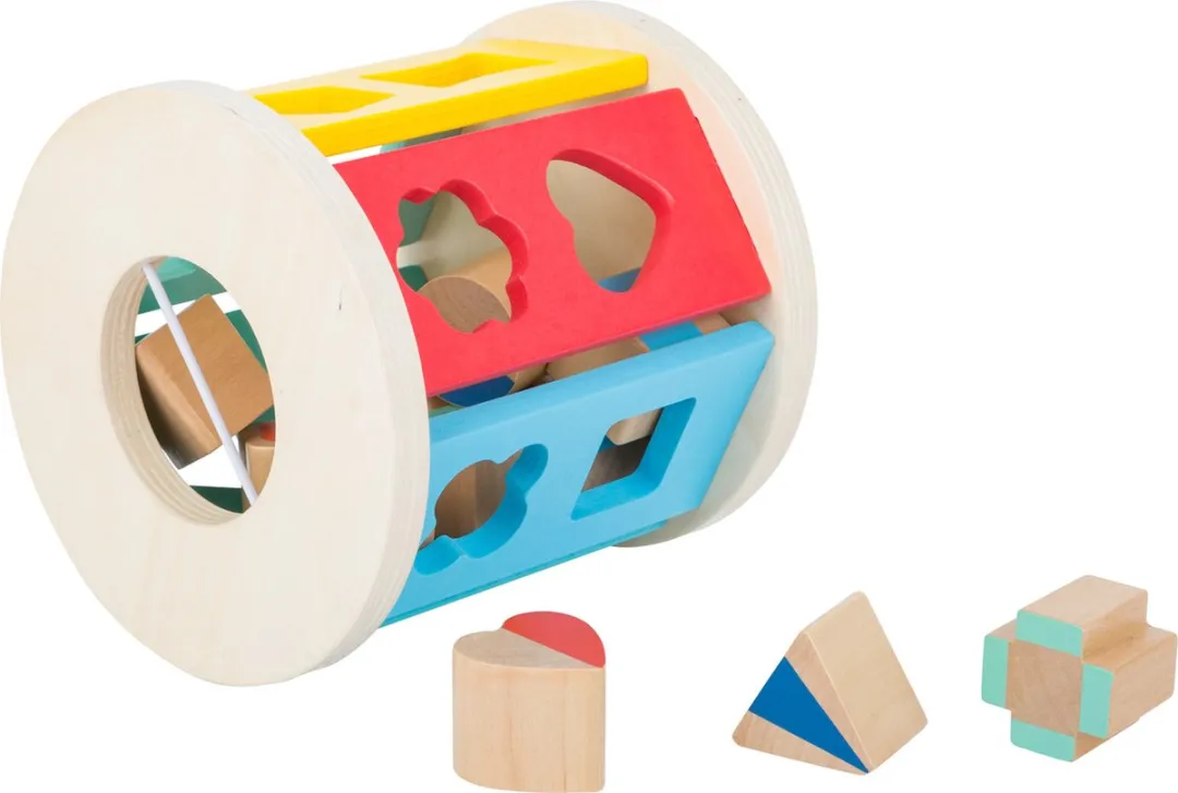 Small Foot Wooden Vormsorteerblok - 13 Onderelen - Multicolor