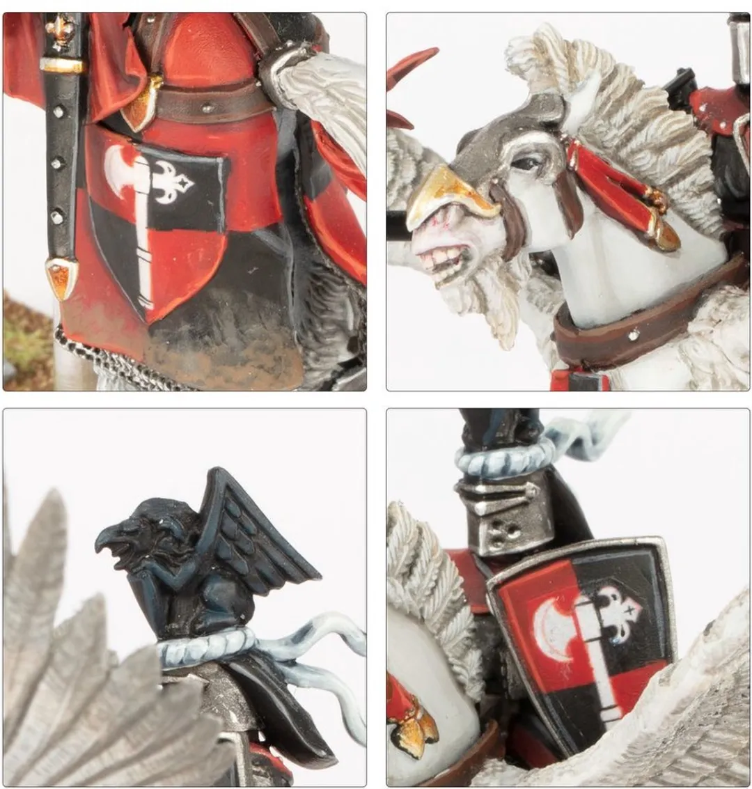 Games Workshop Kingdom of Bretonnia Pegasus Knights 51-delig