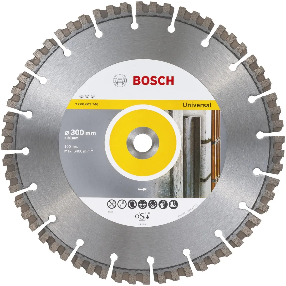 Bosch Diamantschijf Best Univer+Met 20x25,4mm