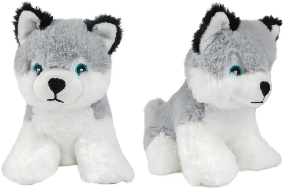 Toi-Toys Pluchen Puppy 15cm - Multicolor
