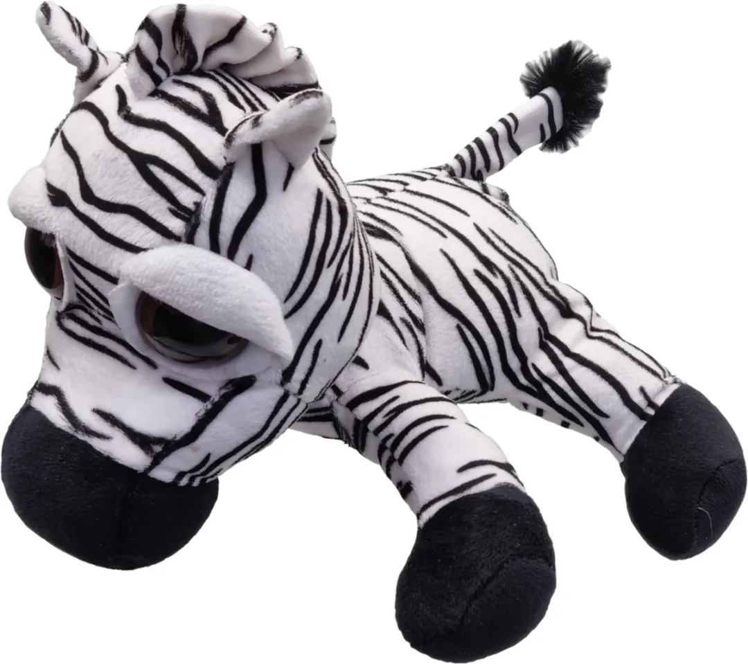 Unitoys Zebra Zafira Liggend Speelgoed