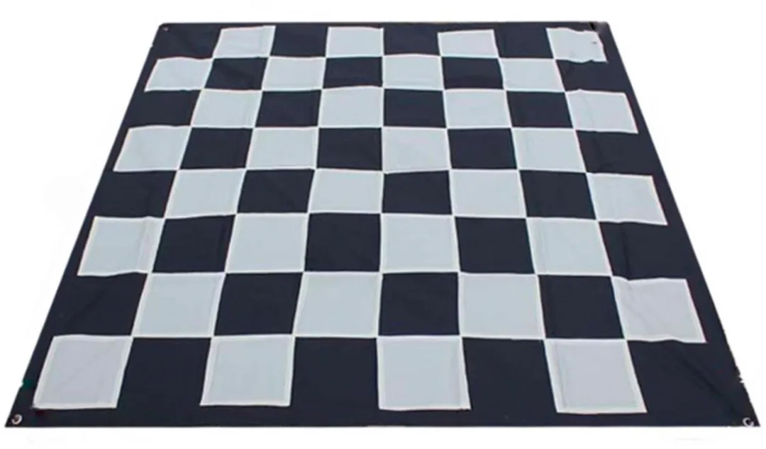 Ubergames Levensgroot Schaak/Dambord 500x500cm