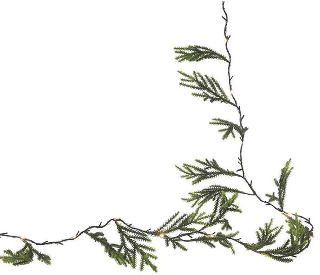 Svenska Living Guirlande Conifer Green 20LED