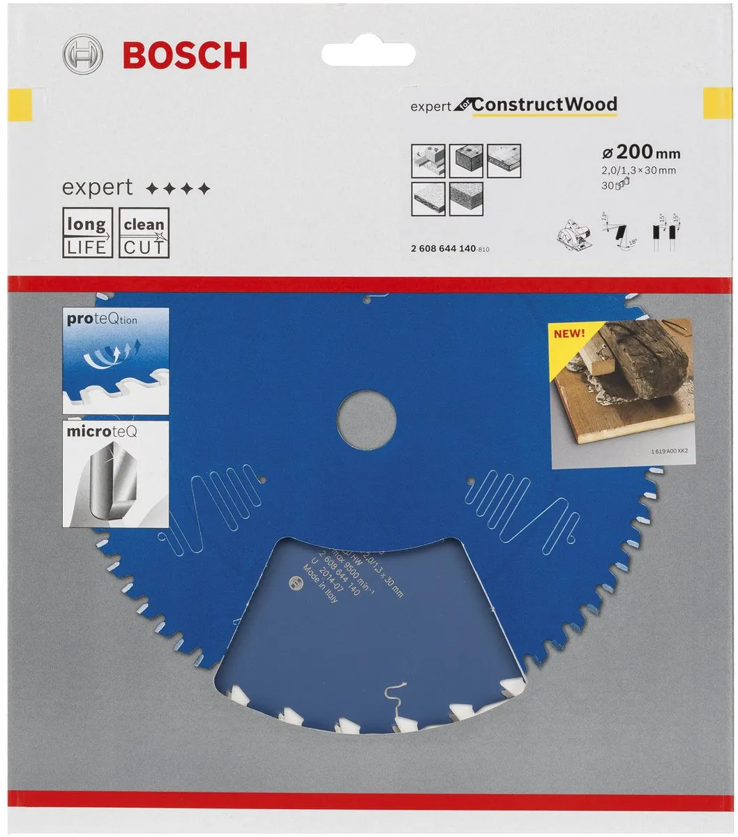 Bosch Expert for Wood Cirkelzaagblad 200mm - 24 Tanden