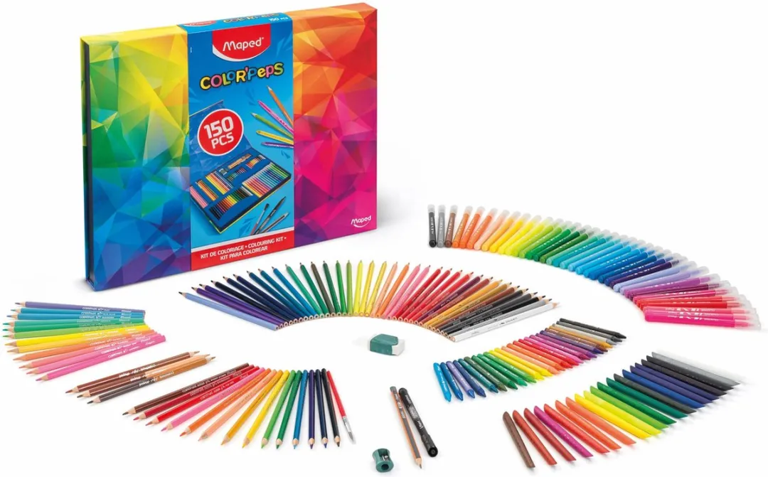Maped 150-delige Kleurset