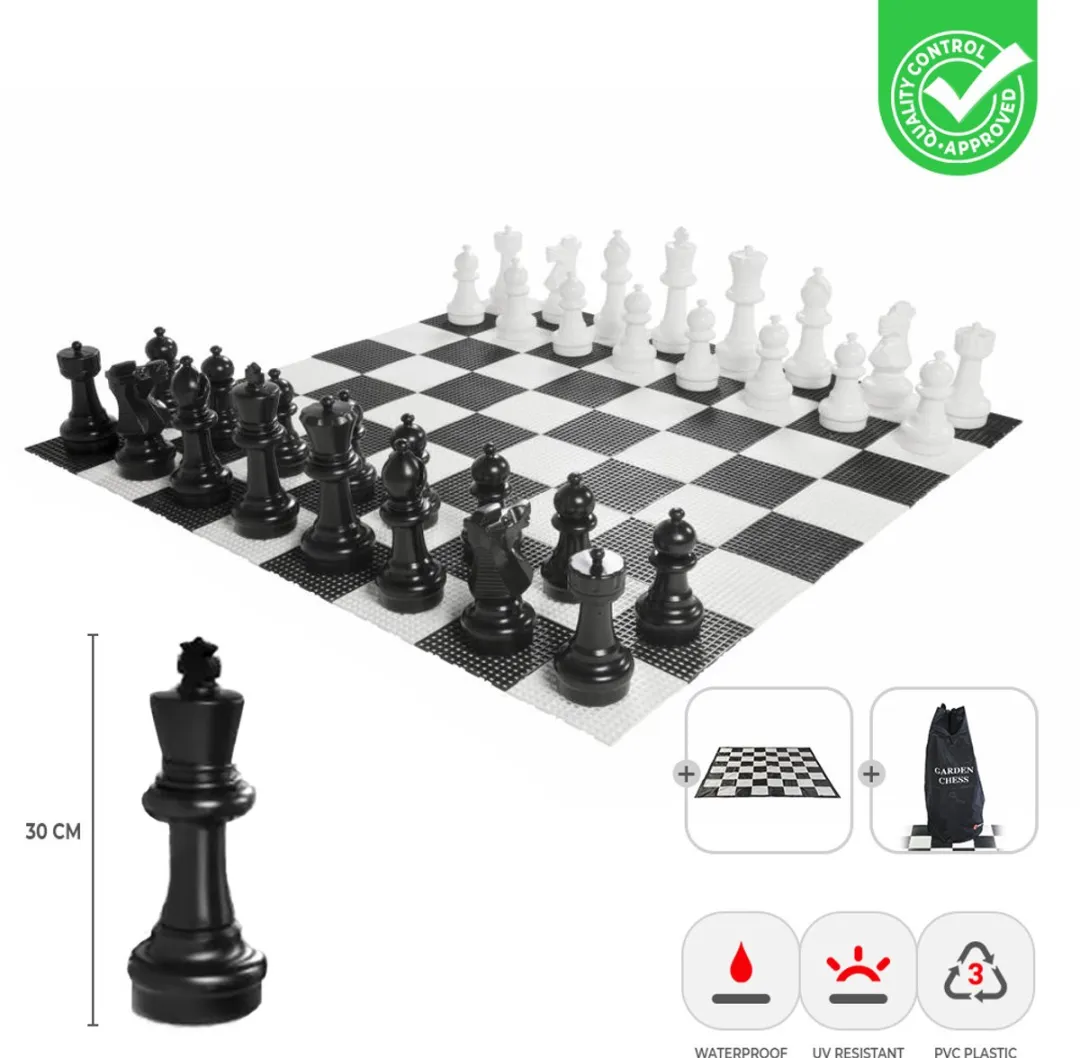 Ubergames XL Buiten Schaakspel