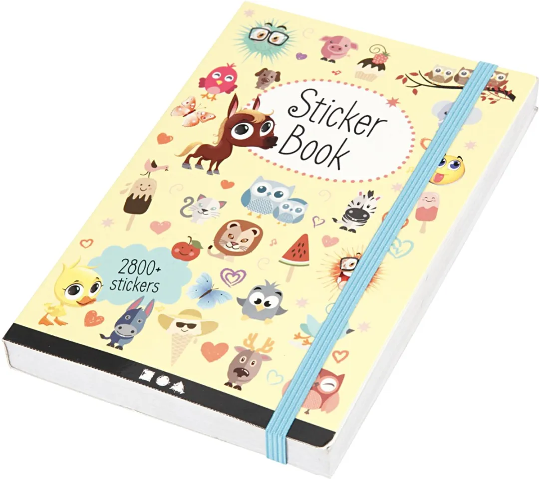 Creativ Company Stickerboek Multicolor
