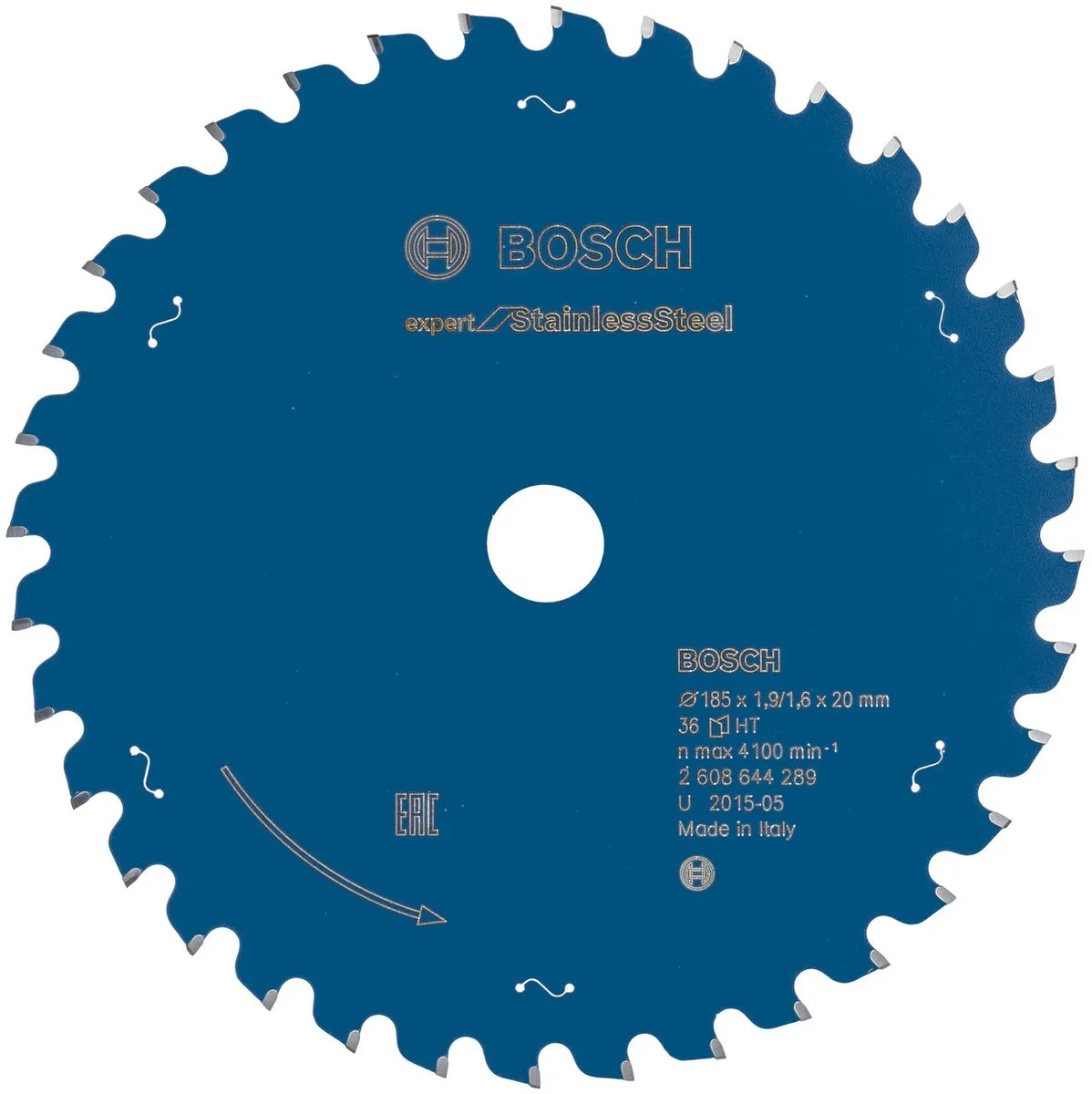 Bosch Cirkelzaagblad Expert StainlessSteel 185x20x1
