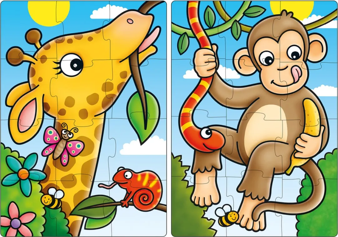 Orchard Toys First Jungle Friends Puzzel 24 Stuks