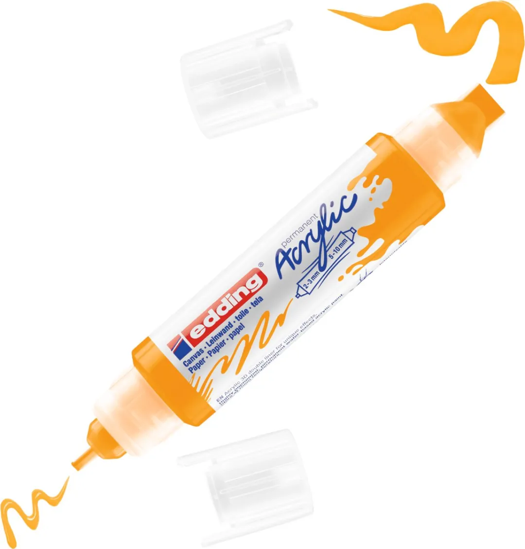 edding e-5400 Acrylmarker - Zonneglans Geel - afbeelding 3 van 3