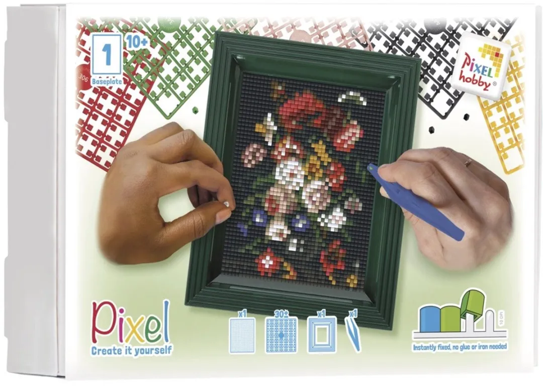 Pixelhobby Geschenkverpakking Bloemen