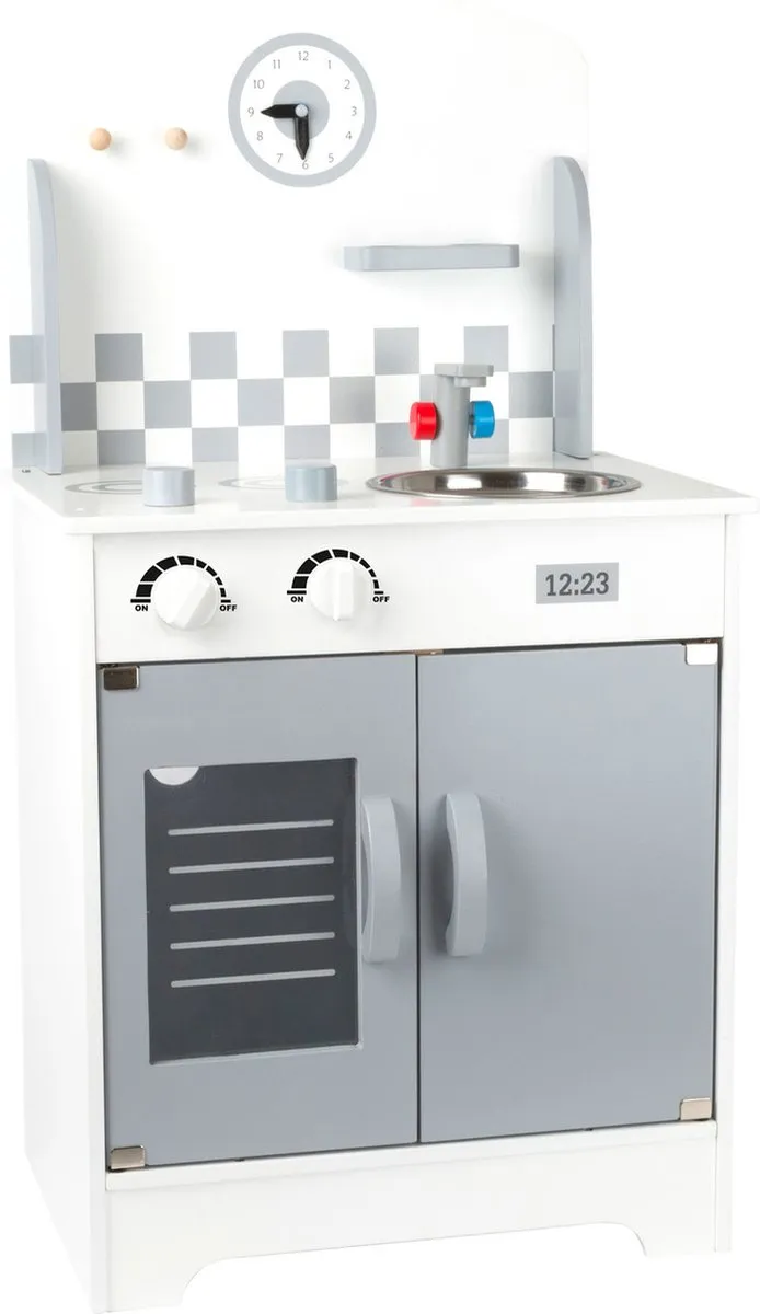 Small Foot Houten Speelkeuken met Wandklok