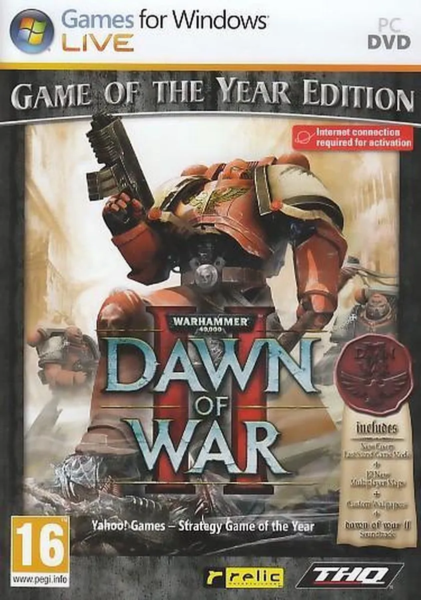 Plaion Warhammer 40.000 Dawn of War 2 Gold Edition