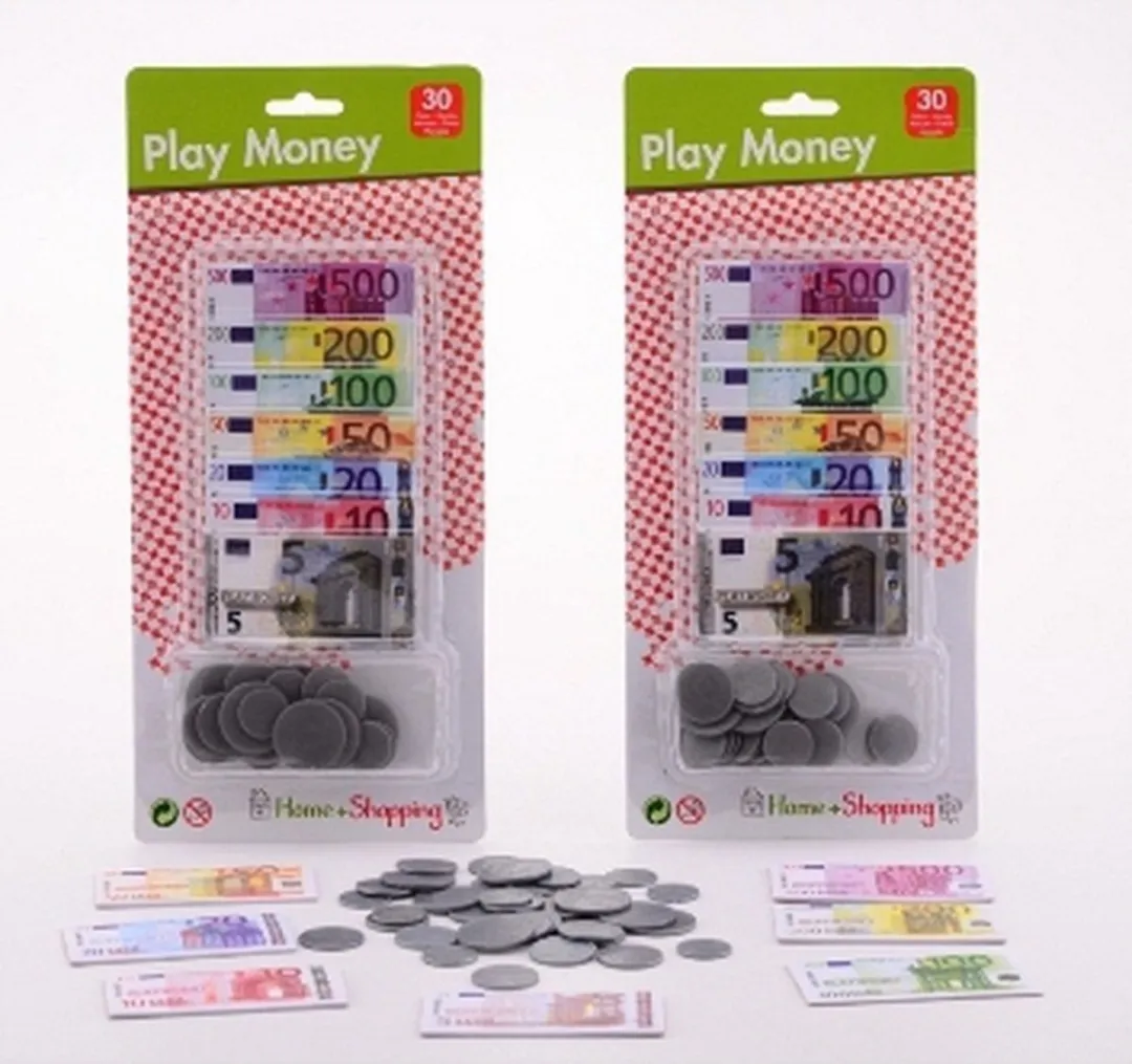 Johntoy Speelgeld 3x Sets Euro