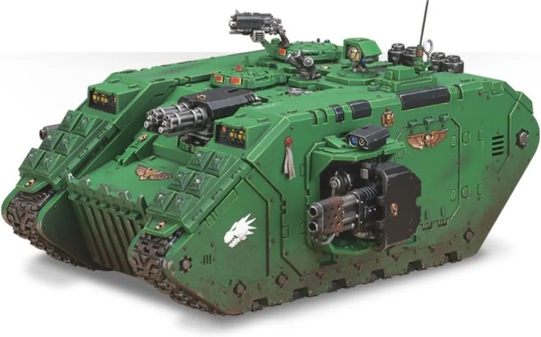 Games Workshop Space Marines Land Raider Crusader 48-30 - afbeelding 6 van 6