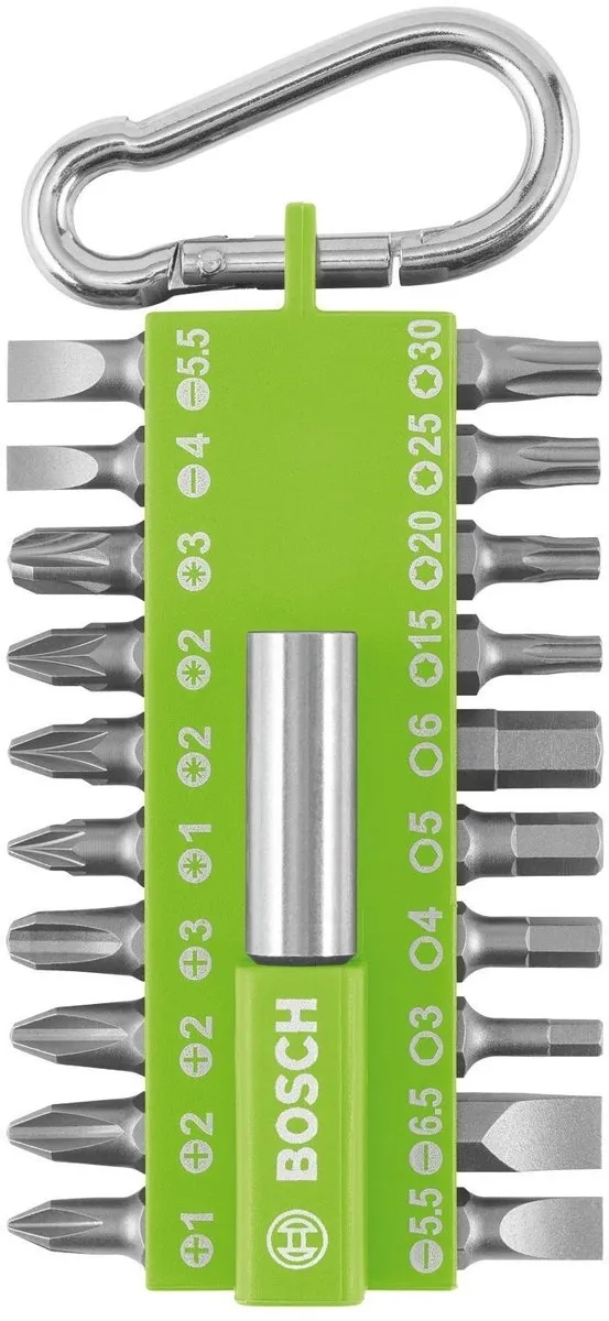 Bosch Schroevendraaierbitset 21-delig - Metaal