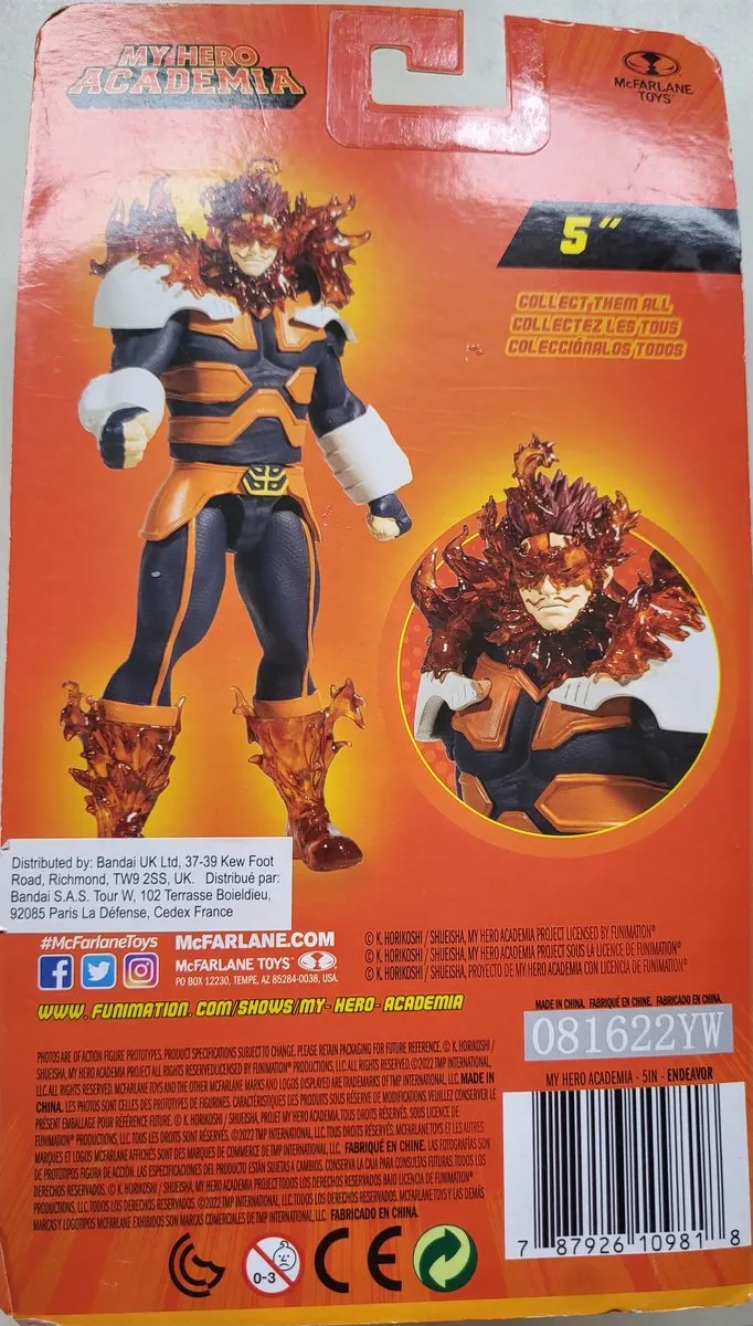 McFarlane Toys My Hero Academia Endeavor