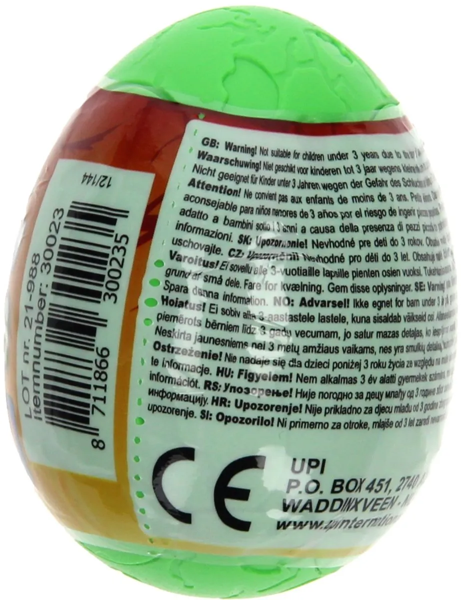 Johntoy Break the Egg Verrassingsei Dinosaurus - Multi kleuren - afbeelding 3 van 5