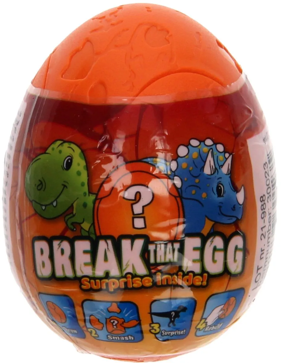 Johntoy Break the Egg Verrassingsei Dinosaurus