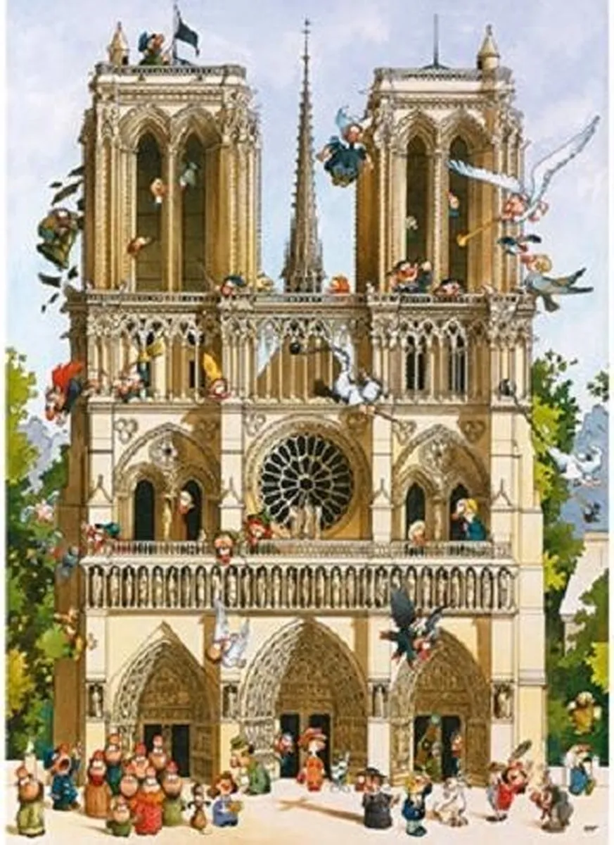 Heye Puzzel Notre Dame 1000 Stuks