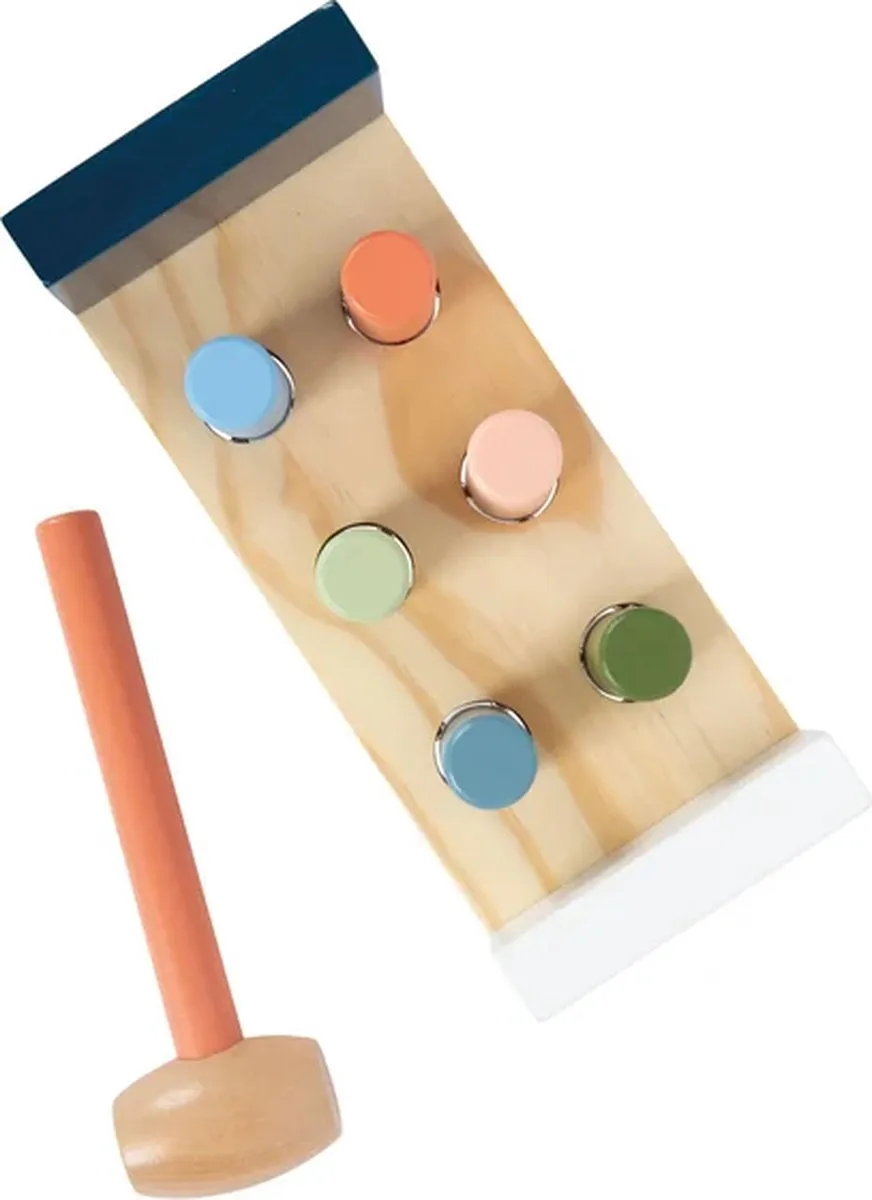 Small Foot Houten Hamerbank Arctic 12452 - Multicolor
