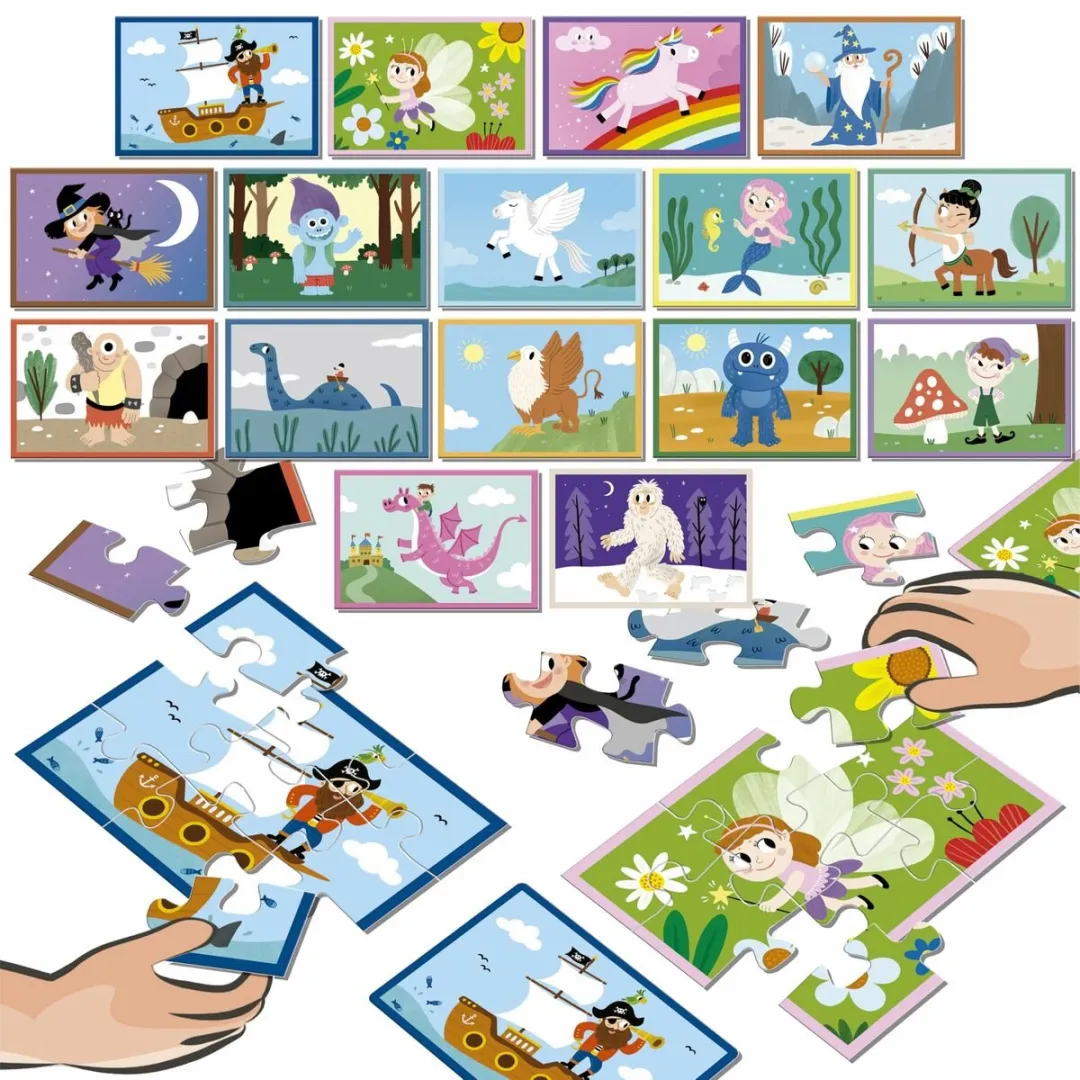 Educa Battle Jr Fantasy Puzzel 144 Onderdelen