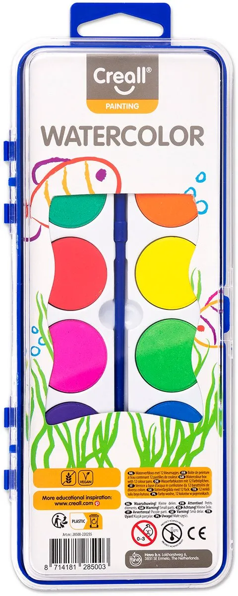 Creall Waterverfdoos Multicolor