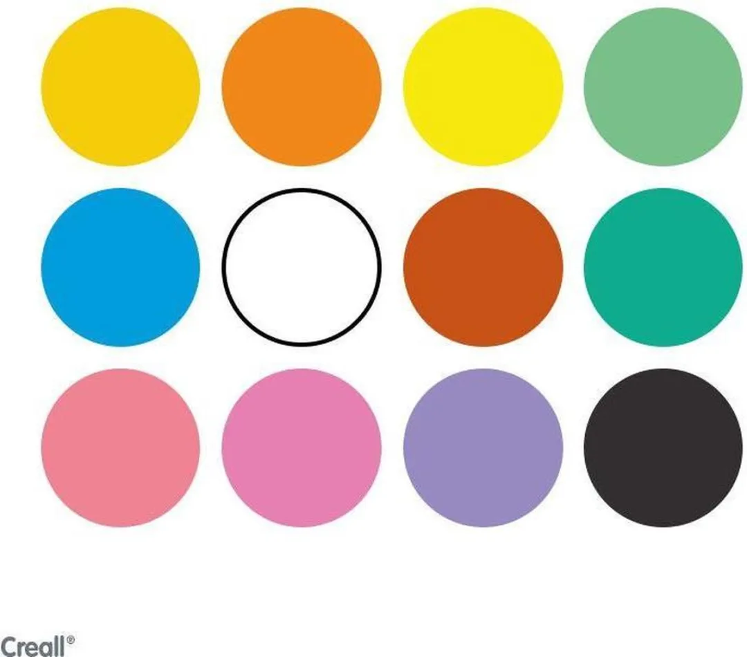 Creall Waterverfdoos Multicolor - 12 Kleuren