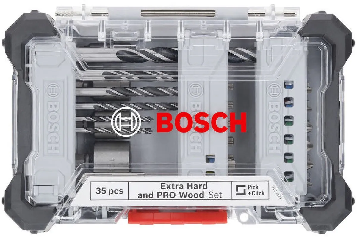 Bosch 35-delige Houtboor- en Schroefbitset