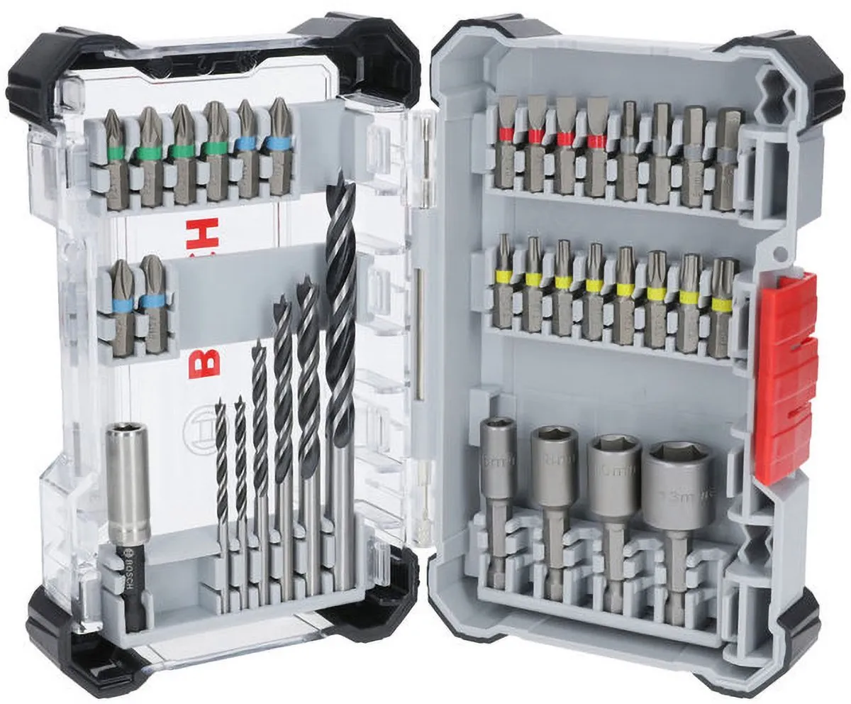 Bosch 35-delige Houtboor- en Schroefbitset