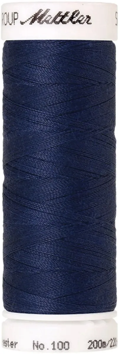 Amann Mettler Seralon 200mt #1467 Naaimachinegaren - Pruisisch Blauw