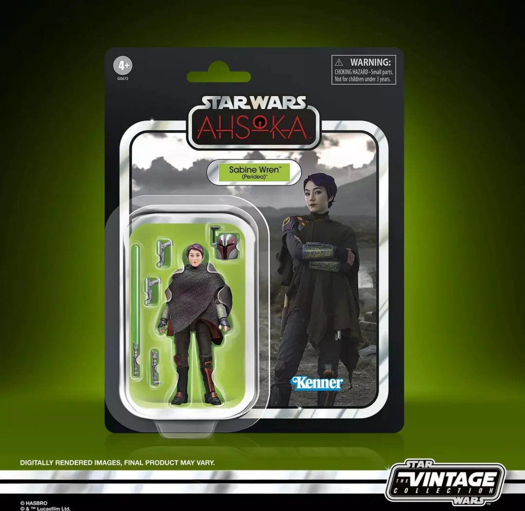 Hasbro Star Wars Ahsoka Vintage Collection Howler & Sabine Wren 2-Pack - Multi
