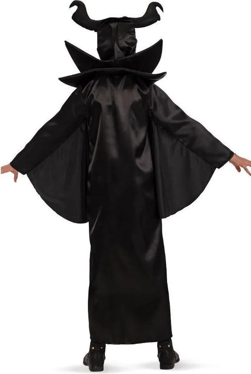 Carnival Toys Maleficent Verkleedjurk - Maat 146 - Zwart