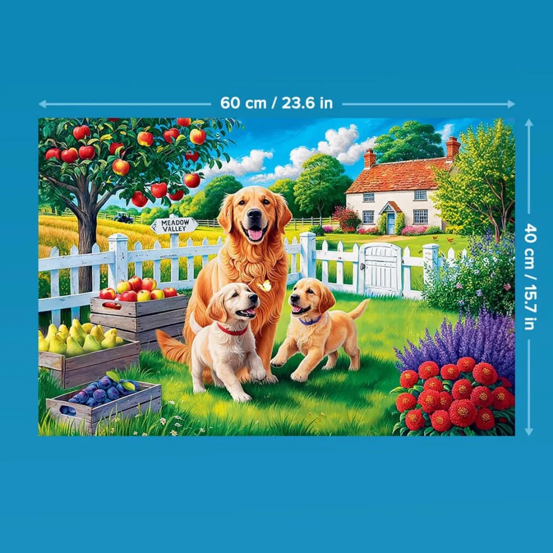 Trefl Legpuzzel Honden op het Platteland 300 Stuks - 31523101