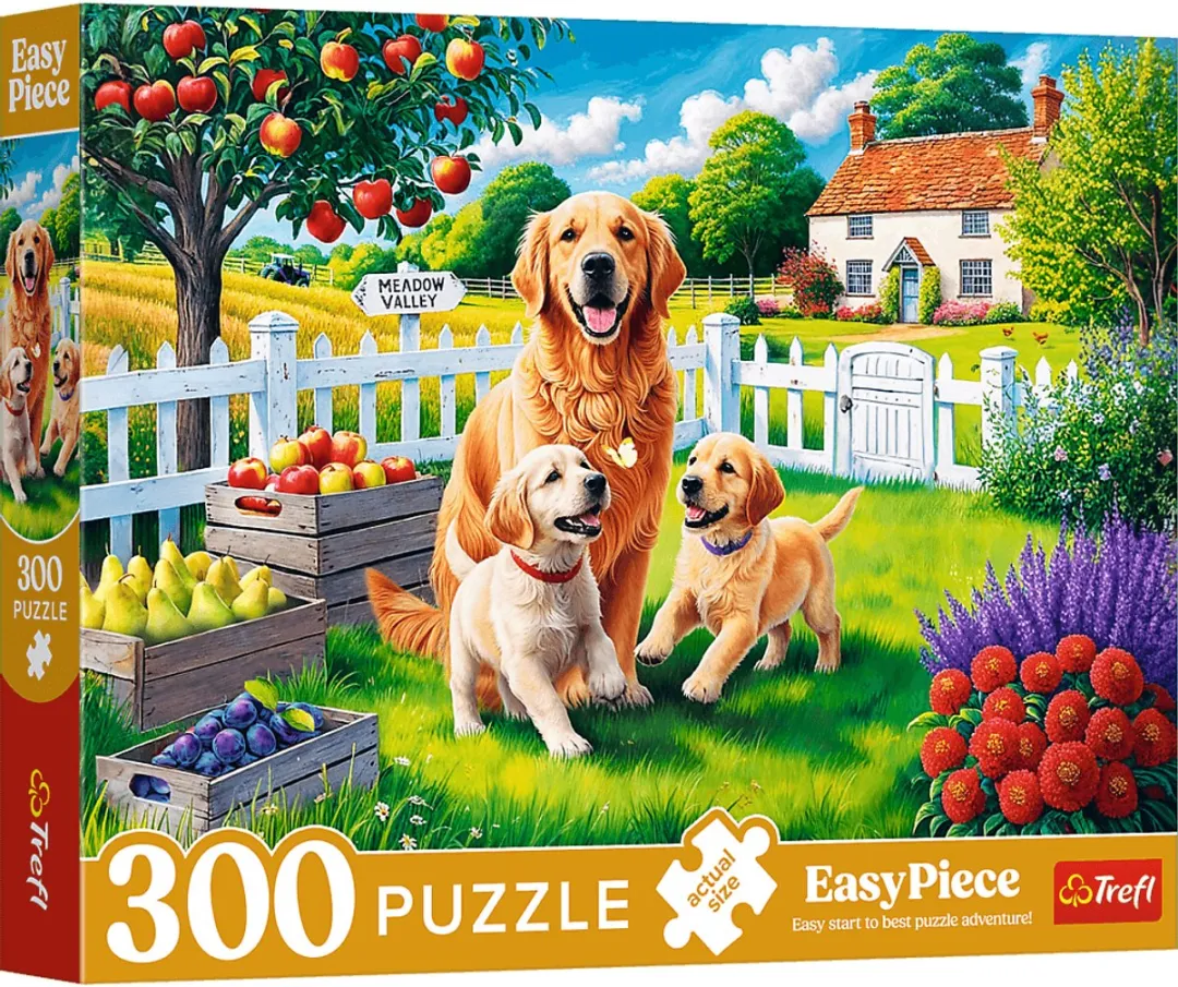 Trefl Legpuzzel Honden op het Platteland 300 Stuks