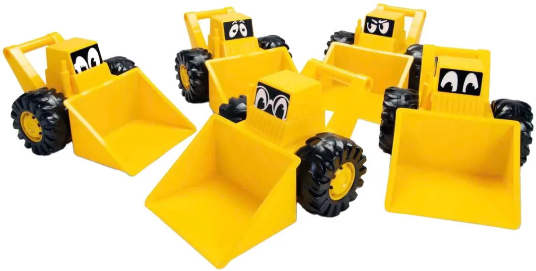 Dantoy Bulldozer 2137 - Geel