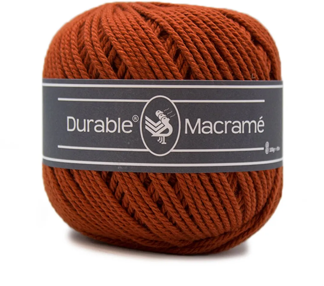 Durable Macramé 2239 Katoen Garen - Brick