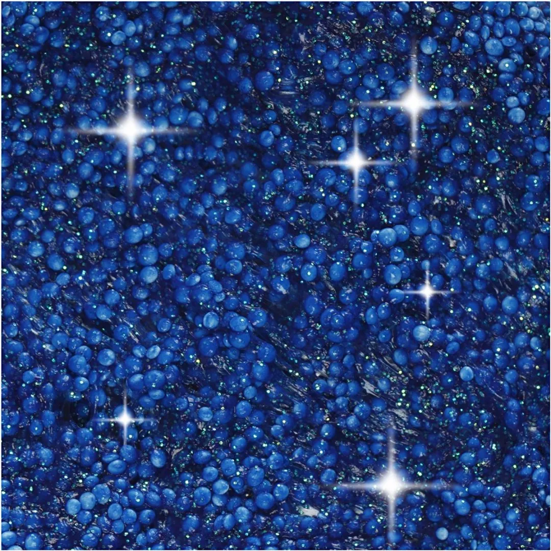 Foam Clay Blauw Glitter 35g