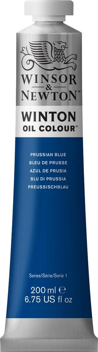 Winsor & Newton Winton Olieverf Prussian Blue 200ml